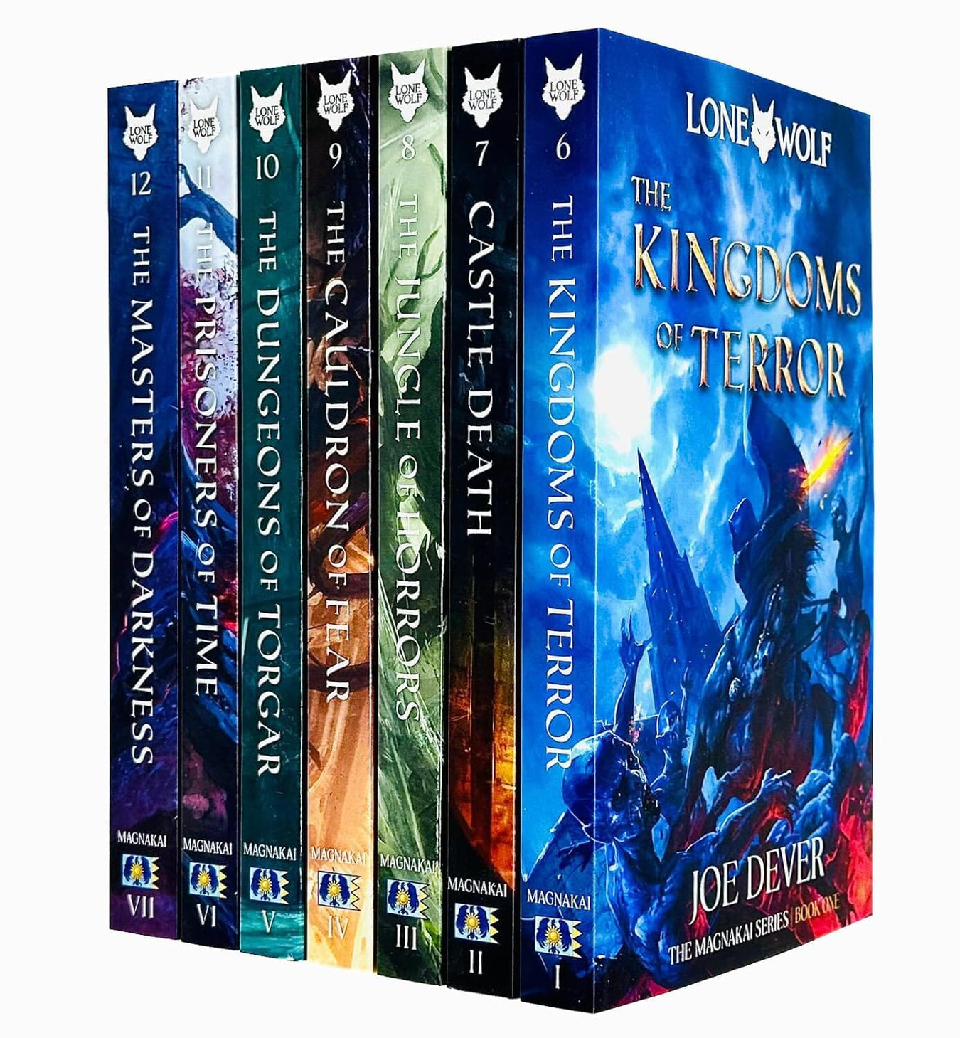 Lone Wolf Series by Joe Dever (Books 6-12) Collection 5 Books Set - Ages 9-16 - Paperback 9-14 Holmgard Press