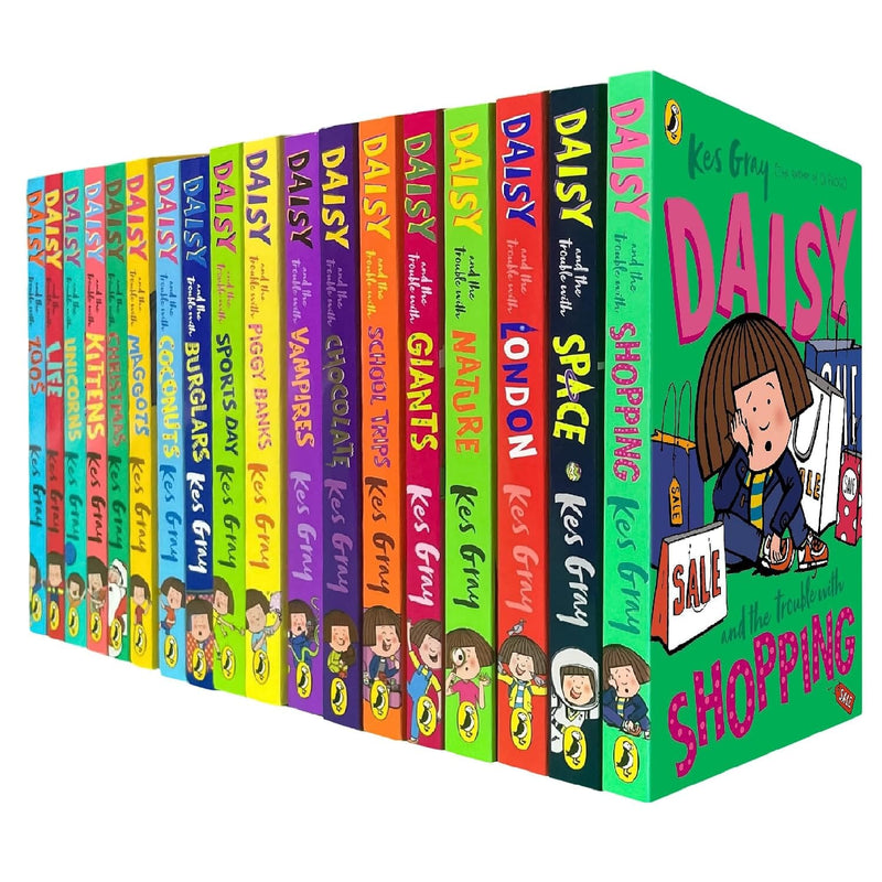 Daisy and the Trouble Collection by Kes Gray Illustrated 18 Books Set - Ages 5+ - Paperback 5-7 Penguin Random House