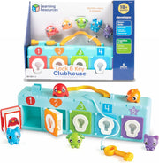 Learning Resources Lock & Key Clubhouse - Ages 18 Months+ - Educational Toy 0-5 Learning Resources