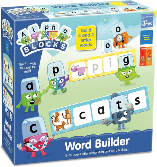 Alphablocks Word Builder (Build 3 and 4 Letter Words) By Trends UK - Ages 3+ - Educational Toys 0-5 TRENDS UK LTD