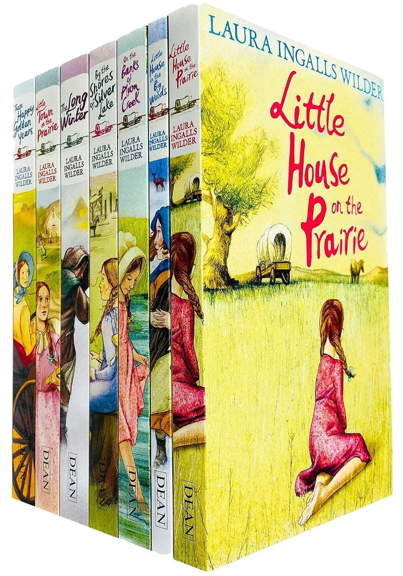 Little House on the Prairie by Laura Ingalls Wilder 7 Books Collection Set - Ages 8-12 - Paperback 9-14 HarperCollins Publishers
