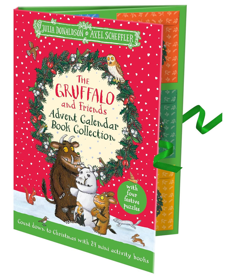 The Gruffalo and Friends Advent Calendar by Julia Donaldson Christmas Countdown With 24 Mini Activity Books - Ages 3-7 - Paperback