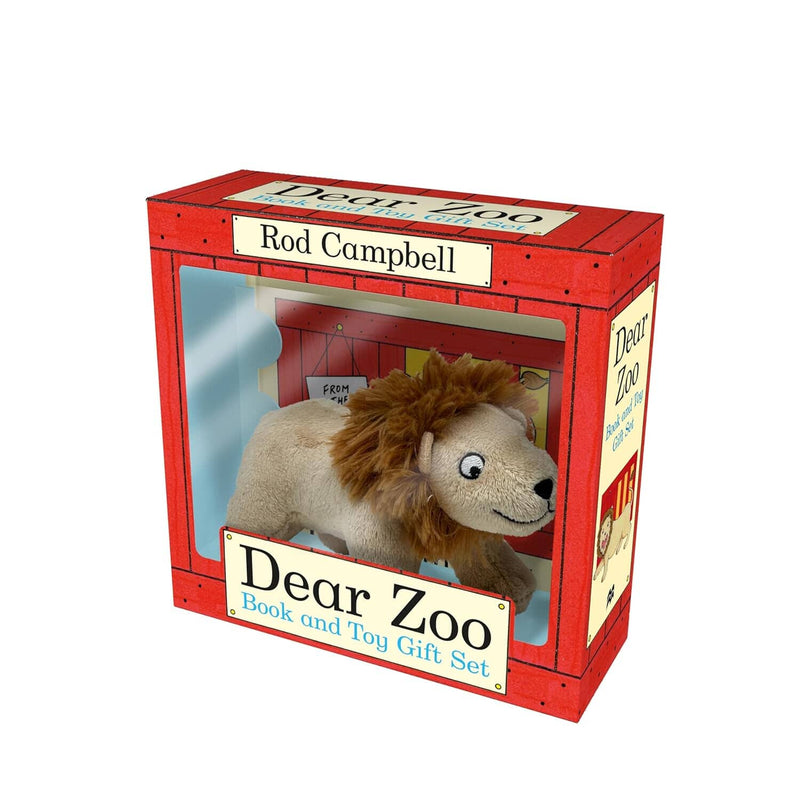 Dear Zoo Book and Toy Gift Set by Rod Campbell: A Classic lift-the-flap Book and Cute Cuddly Toy - Ages 3+ - Hardback 3-5 Macmillan