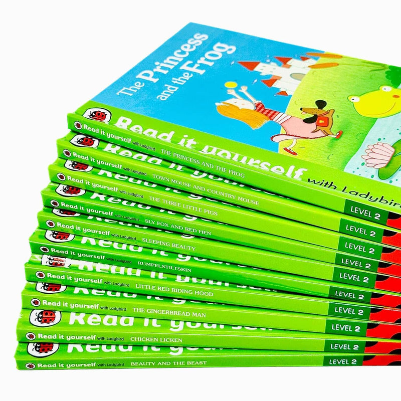 Ladybird Read it Yourself (Level 2) 10 Books Collection Box Set - Ages 4-7 - Paperback 5-7 Penguin