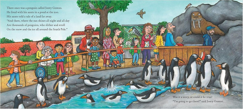 Jonty Gentoo - The Adventures of a Penguin by Julia Donaldson - Ages 3+ - Paperback