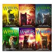 Warriors Cats: A Starless Clan Series by Erin Hunter 6 Books Collection Set - Ages 8-12 - Paperback 7-9 HarperCollins Publishers