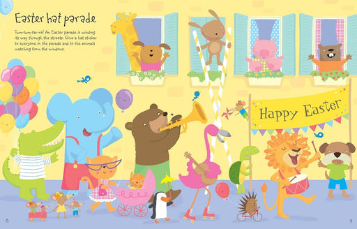 Usborne Easter Sticker by Fiona Watt & Jessica Greenwell 4 Books Collection Set - Ages 2-8 - Paperback 0-5 Usborne Publishing Ltd