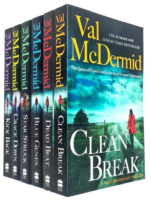 PI Kate Brannigan Series By Val McDermid 6 Books Collection Set - Fiction - Paperback Fiction HarperCollins Publishers