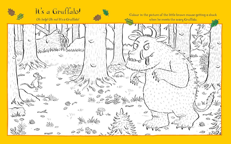 The Gruffalo and Friends Advent Calendar by Julia Donaldson Christmas Countdown With 24 Mini Activity Books - Ages 3-7 - Paperback