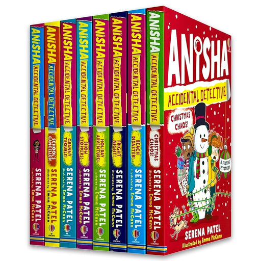 Anisha Accidental Detective Series By Serena Patel 8 Books Collection Set - Ages 7-11 - Paperback 7-9 Usborne Publishing Ltd