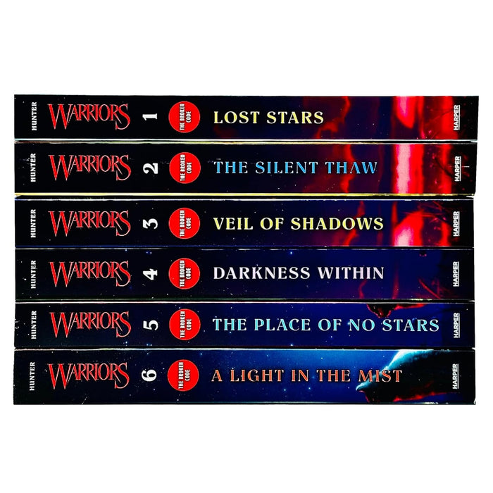 Warriors: The Broken Code Series (Volume 1-6) By Erin Hunter 6 Books Collection Set - Ages 8-12 - Paperback 9-14 HarperCollins Publishers