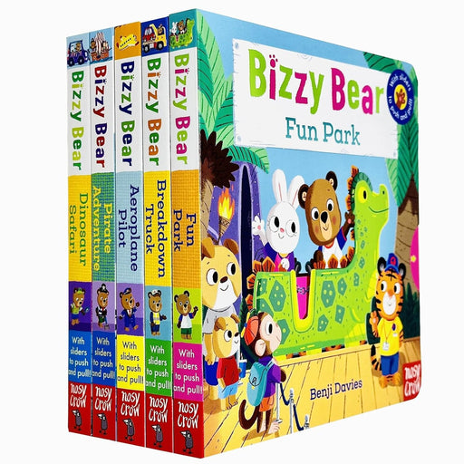 Bizzy Bear Series By Benji Davies 5 Books Collection Set - Ages 0-5 - Board Book 0-5 Nosy Crow Ltd