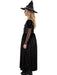 Smiffys Witch from the West Costume with Dress and Hat Kid’s Black Gothic Witch Fancy Dress Outfit 3-5 Smiffys