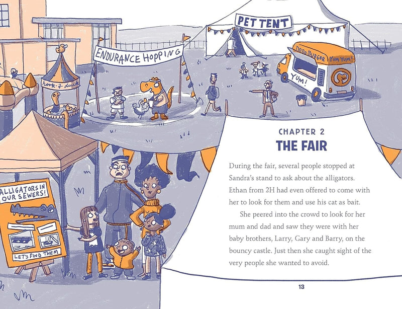 Rex, Dinosaur In Disguise Series By Elys Dolan: Illustrated 3 Books Collection Set - Ages 7-9 - Paperback 7-9 Walker Books Ltd