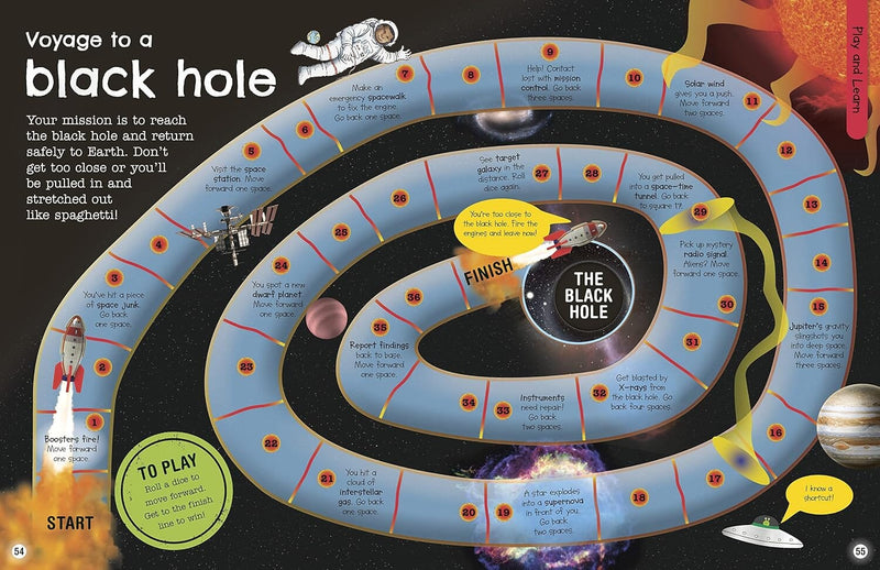The Fact-Packed Activity Book: Space: With More Than 50 Activities, Puzzles, and More! by DK - Ages 5+ - Paperback 5-7 DK