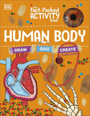 The Fact-Packed Activity Book: Human Body by DK - Ages 5+ - Paperback 5-7 DK
