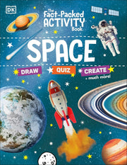 The Fact-Packed Activity Book: Space: With More Than 50 Activities, Puzzles, and More! by DK - Ages 5+ - Paperback 5-7 DK