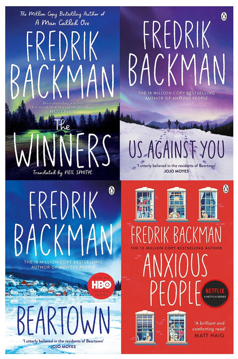 Fredrik Backman 4 Books Collection Set - Fiction - Paperback Fiction Penguin Books Ltd