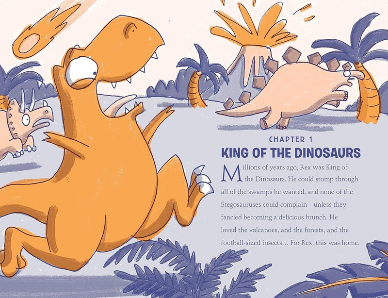 Rex, Dinosaur In Disguise Series By Elys Dolan: Illustrated 3 Books Collection Set - Ages 7-9 - Paperback 7-9 Walker Books Ltd