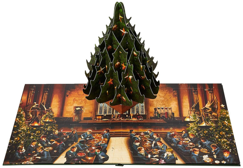 Harry Potter: A Hogwarts Christmas Pop-Up (with 25 Removable Ornaments & A Pop-Up Tree) - Age 8+ - Hardback 9-14 Insight Editions