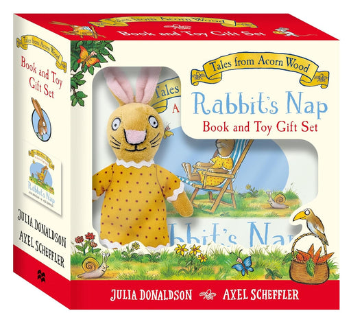 Tales from Acorn Wood: Rabbit's Nap Book and Toy Gift Set: A rhyming lift-the-flap board book and cute cuddly toy - Ages 1-5 - Paperback 0-5 Macmillan