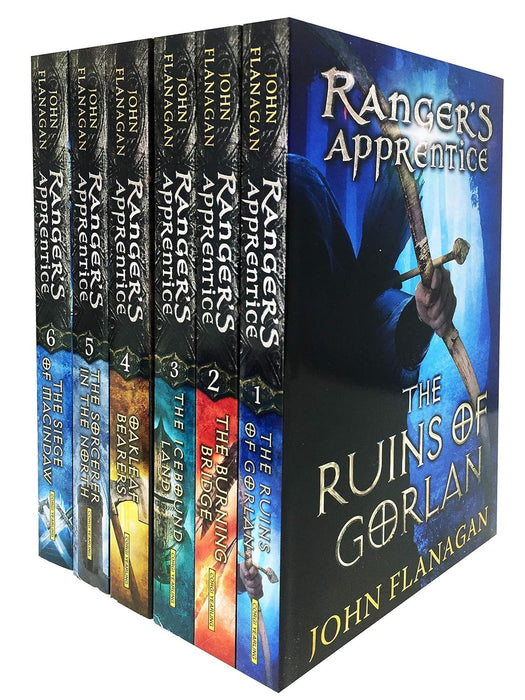 Rangers Apprentice Series (Book 1-6) By John Flanagan 6 Books Collection Set - Ages 9-11 - Paperback Young Adult Penguin Random House