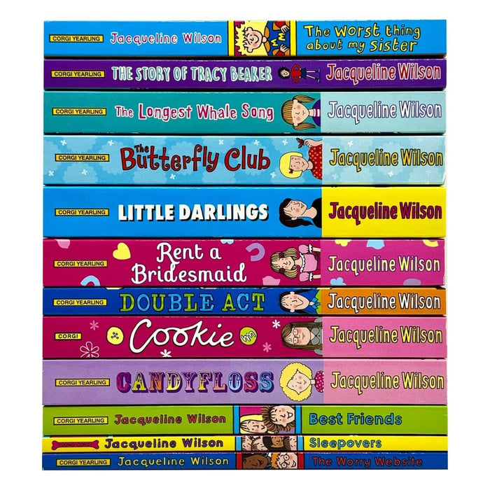 Jacqueline Wilson Collection 12 Books Set - Ages 9-14 - Paperback 9-14 Penguin Random House