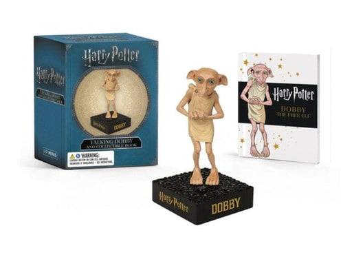 Harry Potter Talking Dobby and Collectible Book by Running Press Extended Range Running Press