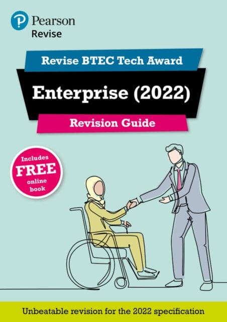 Pearson REVISE BTEC Tech Award Enterprise 2022 Revision Guide inc online edition - 2023 and 2024 exams and assessments by Extended Range Pearson Education Limited