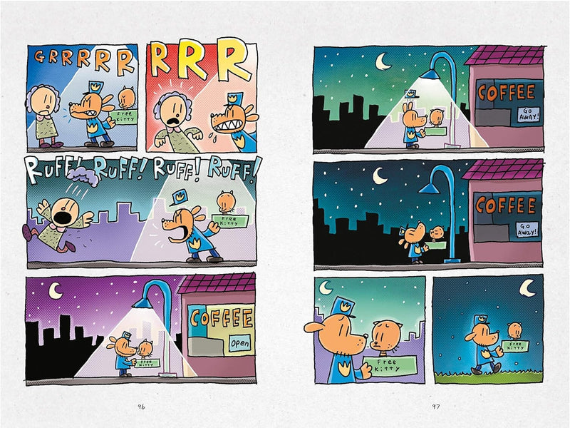 Dog Man: The Supa Epic Collection by Dav Pilkey 6 Books Box Set - Ages 7-9 - Hardback Graphic Novels Scholastic