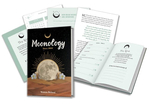 MoonologyT Diary 2024 by Yasmin Boland Extended Range Hay House UK Ltd