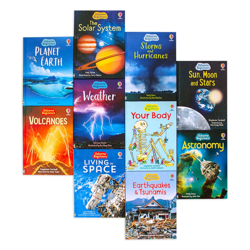 Usborne Beginners Series 30 Books Collection Box Set (History, Nature, Science) - Ages 9-14 - Hardback 9-14 Usborne Publishing Ltd