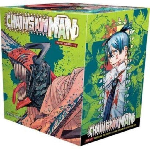 Chainsaw Man Box Set : Includes volumes 1-11 by Tatsuki Fujimoto Extended Range Viz Media, Subs. of Shogakukan Inc