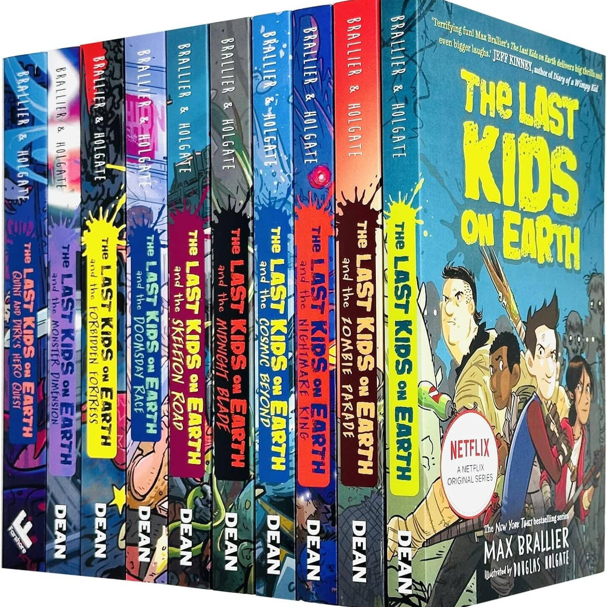 Last Kids on Earth Series by Max Brallier 10 Books Collection Set - Ag ...