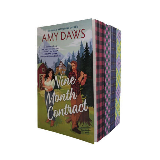 Mountain Men Matchmaker Series by Amy Daws 4 Book Sprayed Edges Collection Set - Fiction - Paperback Fiction Mira Books