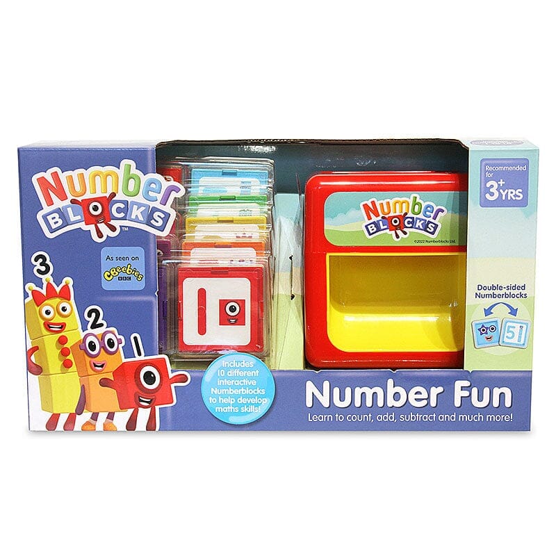 Damaged - Numberblocks Number Fun (Includes 10 Number Blocks) By Trends UK - Ages 3+ - Educational Toys (Copy) 0-5 TRENDS UK LTD