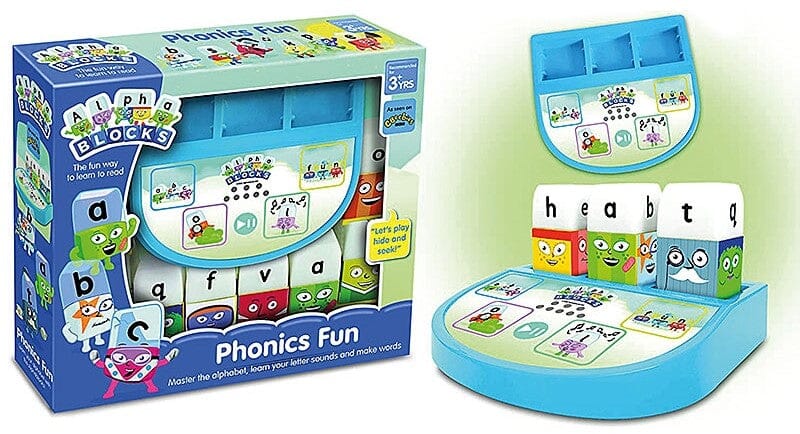Alphablocks Phonics Fun: Learn Letter Recognition and Sounds, Spelling and Vocabulary Perfect for Interactive Play and Child Development - Ages 3+ Years 3-5 TRENDS UK LTD