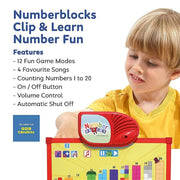 Numberblocks Clip & Learn Number Fun (12 Games) By Trends UK - Ages 3+ - Educational Toys 0-5 TRENDS UK LTD