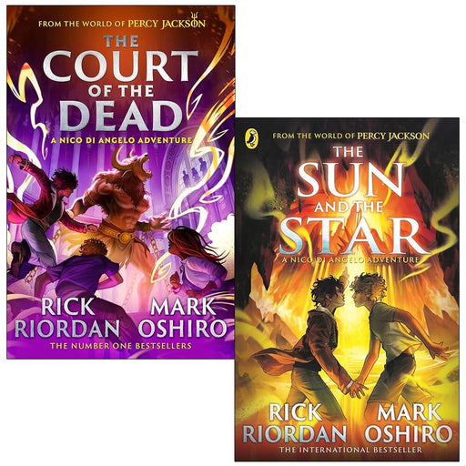 A Nico di Angelo Adventures Series by Rick Riordan & Mark Oshiro 2 Books Collection Set - Ages 9-17 - Paperback/Hardback 9-14 Penguin Random House