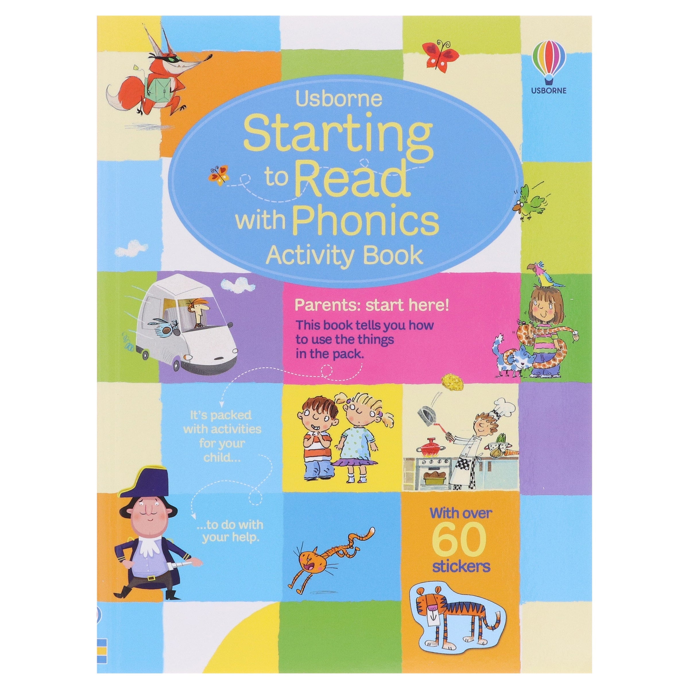 Starting to Read with Phonics: 8 Story Books (Plus 1 Activity Book & M