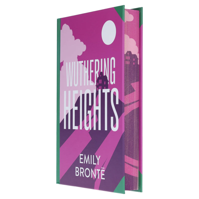 Wuthering Heights by Emily Bronte - Fiction - Sprayed Edge Hardback Fiction Wilco Books
