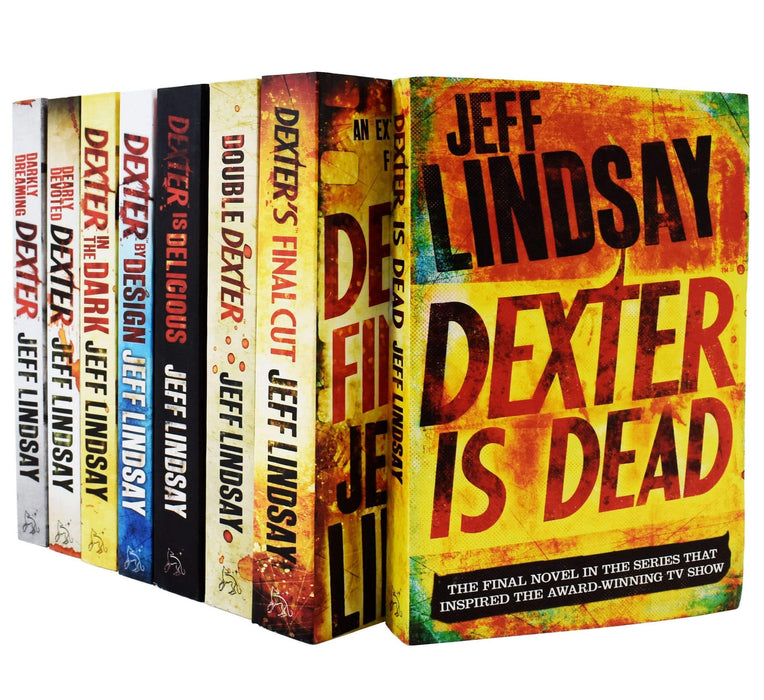 Dexter Complete Collection 8 Books Set by Jeff Lindsay - Fiction - Paperback B2D DEALS Orion Publishing Co