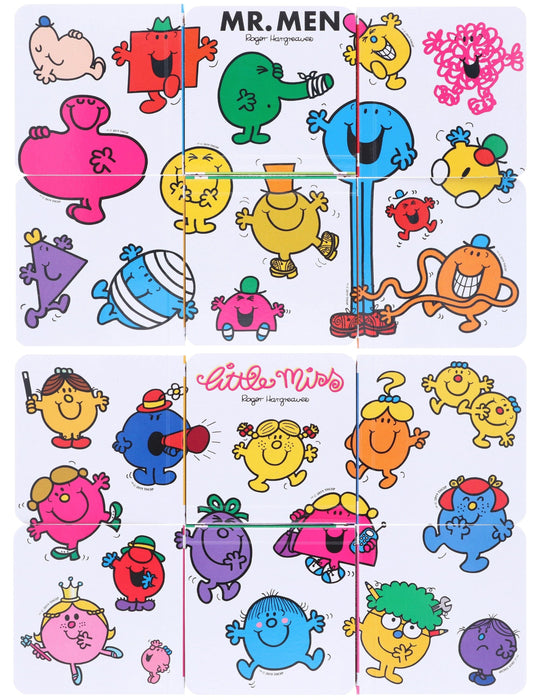 Mr. Men & Little Miss: Pocket Library by Roger Hargreaves 12 Mini Books Collection Box Set - Ages 1-5 - Board Book 0-5 HarperCollins Publishers