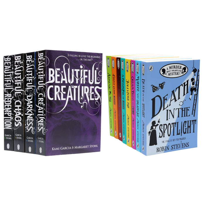 Beautiful Creatures & Murder Most Unladylike Bundle 12 Books Collection Set – Ages 9+ - Paperback 9-14 Penguin Random House