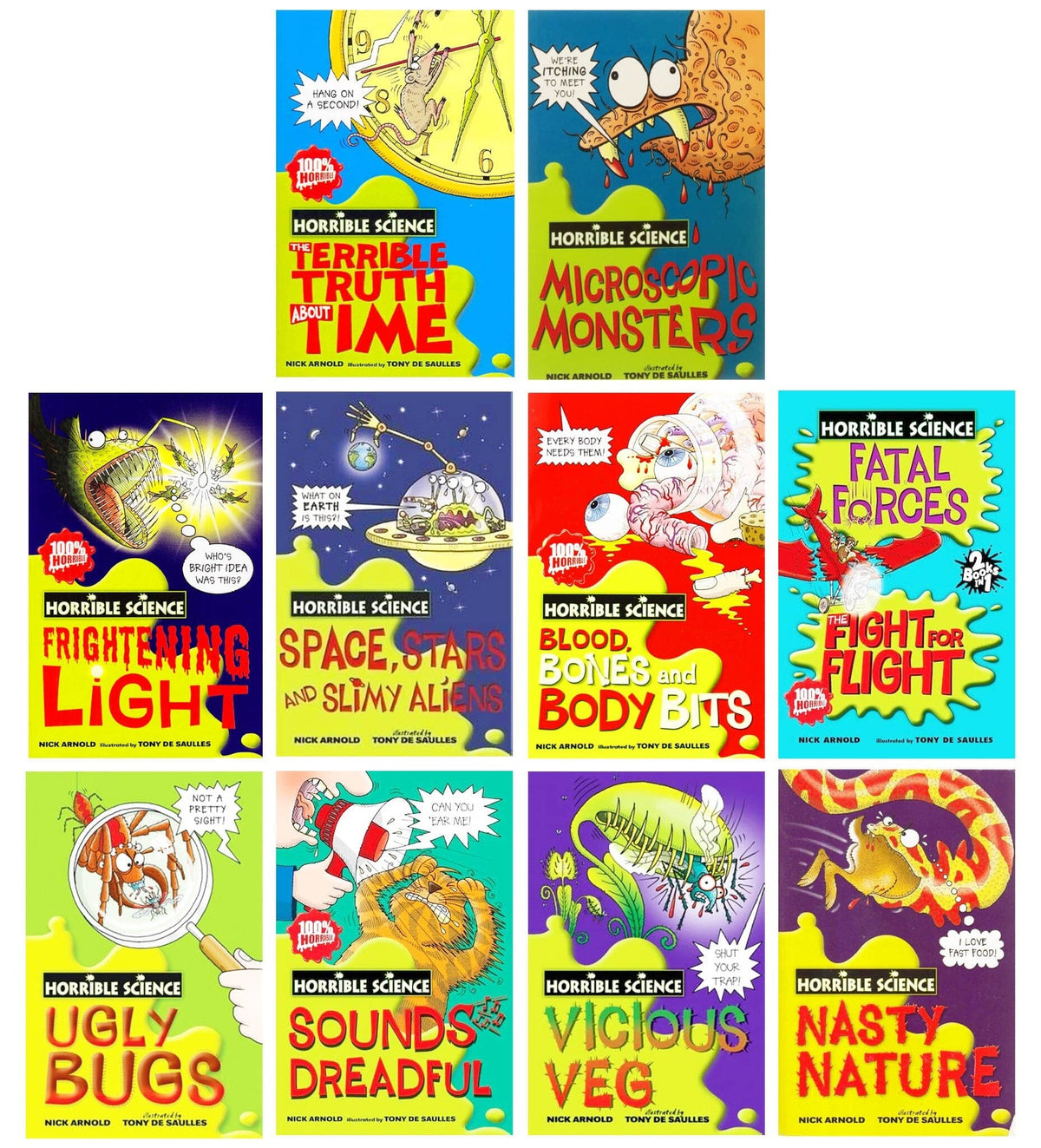 Horrible Science Bulging Box by Nick Arnold — Books2Door