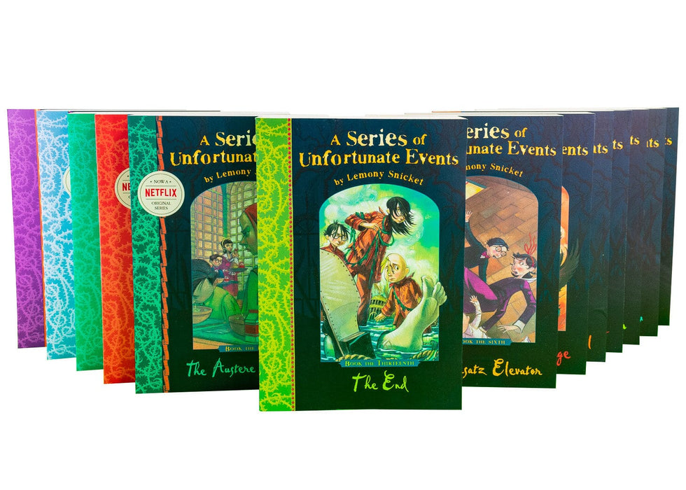 A Series of Unfortunate Events By Lemony Snicket 13 Books Collection Set - Ages 9-14 - Paperback B2D DEALS Egmont Publishing