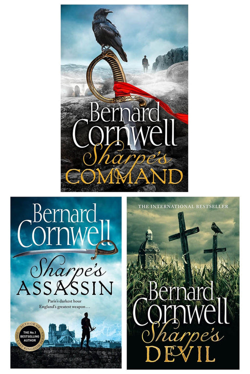 Sharpe Series by Bernard Cornwell 3 Books Collection Set - Fiction - Paperback Fiction HarperCollins Publishers