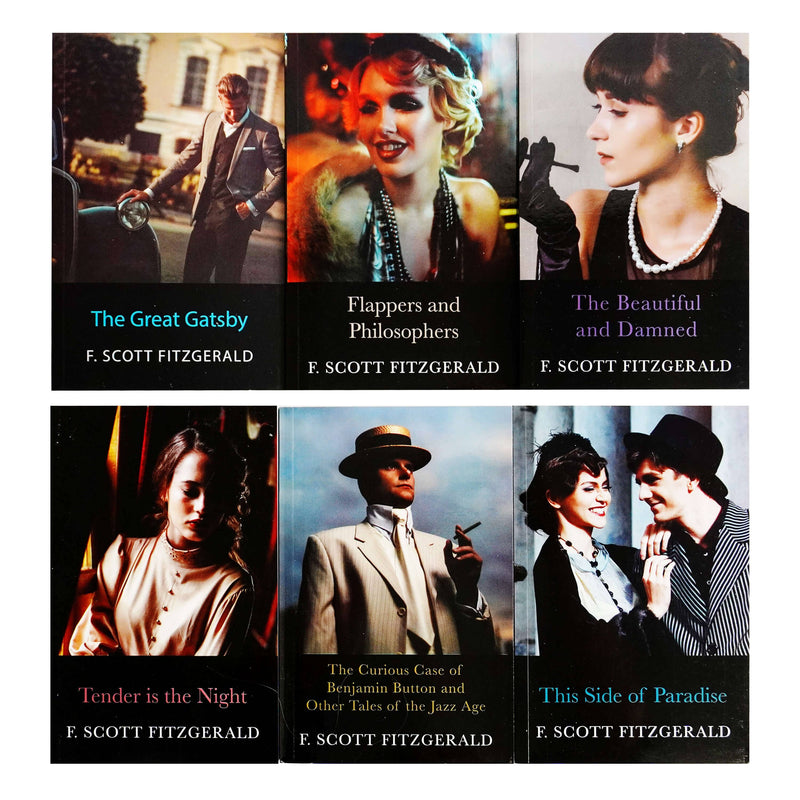 The F. Scott Fitzgerald's 6 Books Collection Box Set - Fiction - Paperback Fiction Classic Editions