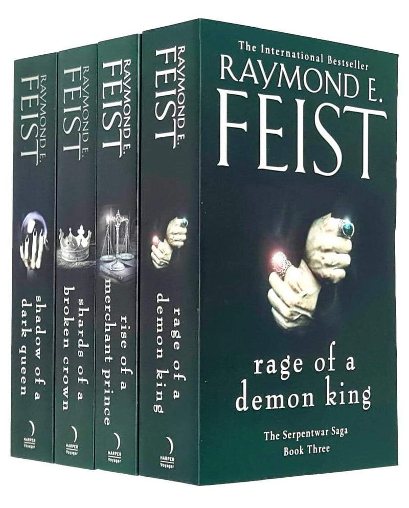 Riftwar Cycle: The Serpentwar Saga Series By Raymond E. Feist 4 Books Collection Set - Fiction - Paperback Fiction HarperCollins Publishers