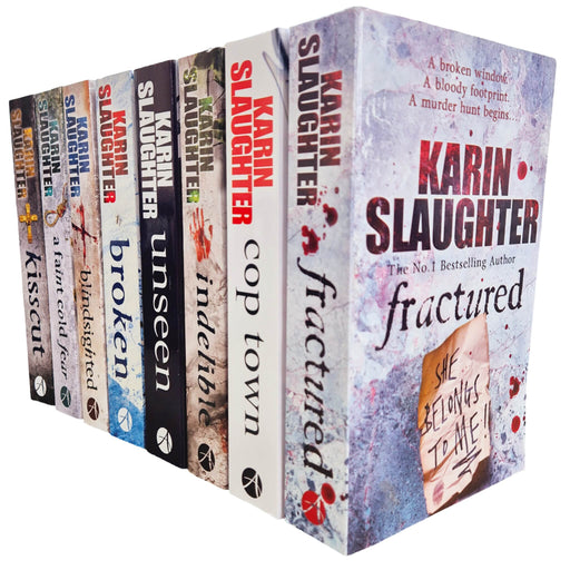 Will Trent & Grant County Series By Karin Slaughter 7 Books Collection Set - Fiction - Paperback Fiction Arrow Books